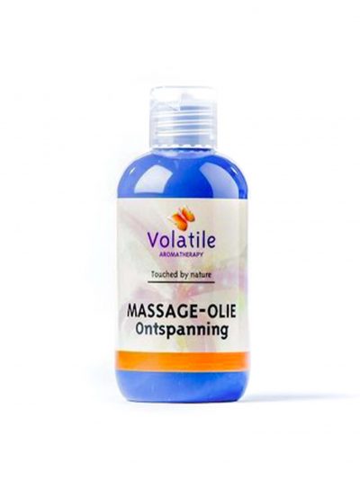 Volatile Massage Olie Ontspanning met Lavendel en Geranium 250 ml.