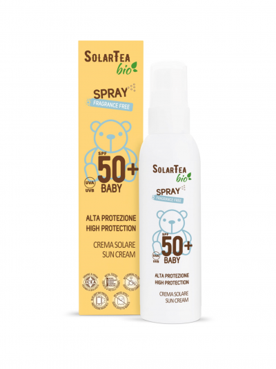 SolarTea High Protection Baby SunCream Spray SPF 50+ 100ml
