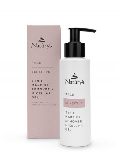 Naturys Face Sensitive 2 in 1 Make up Remover + Micellar Gel 150ml